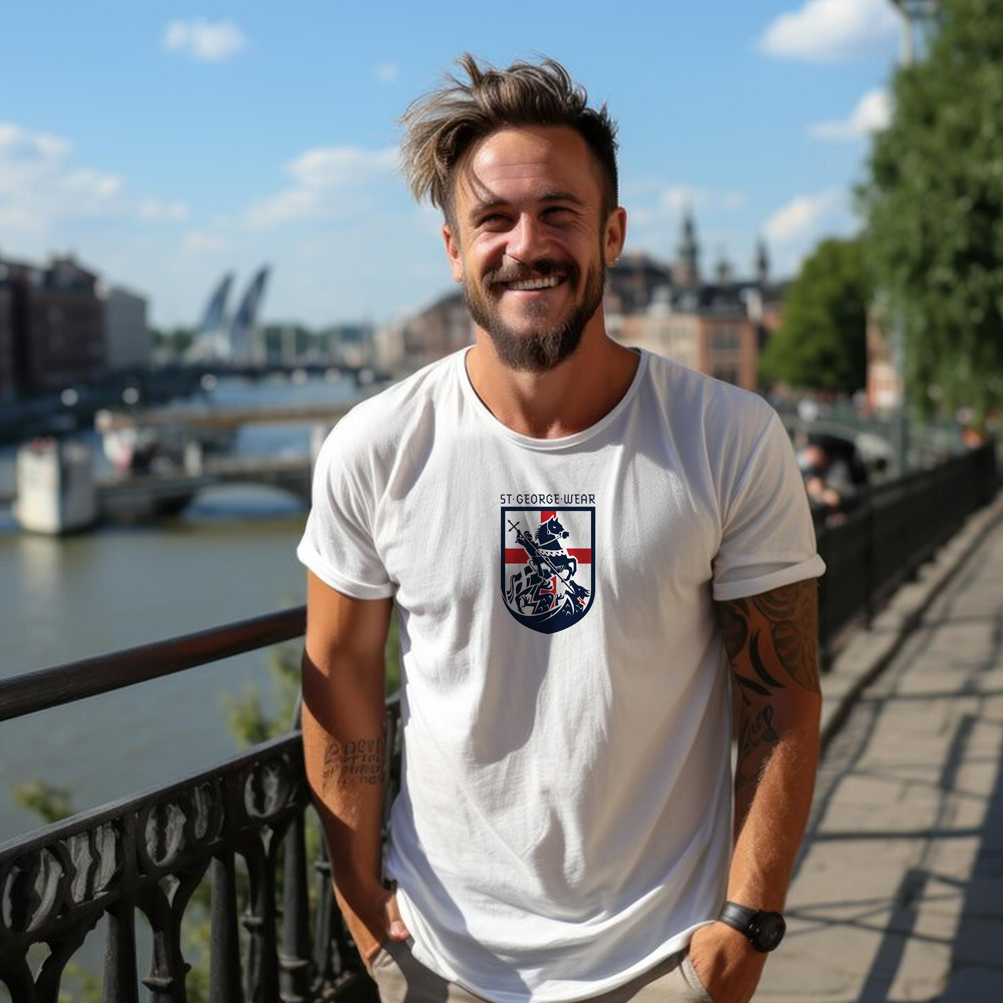 St George wear T shirt design